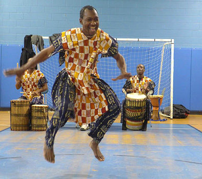 Sidi Joh Camara, West African dancer.